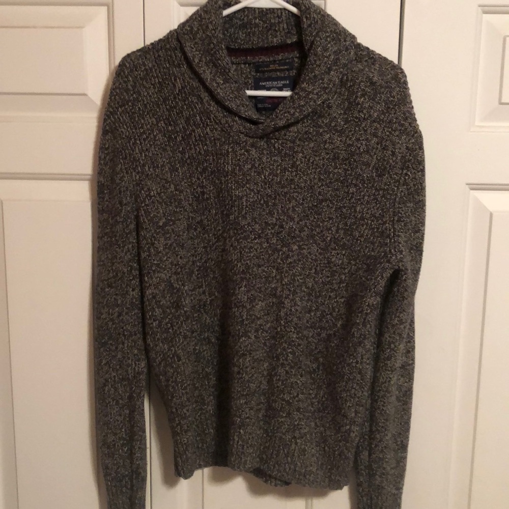 American Eagle Outfitters shawl-collar sweater